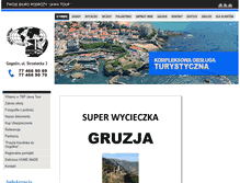 Tablet Screenshot of jawatour.pl